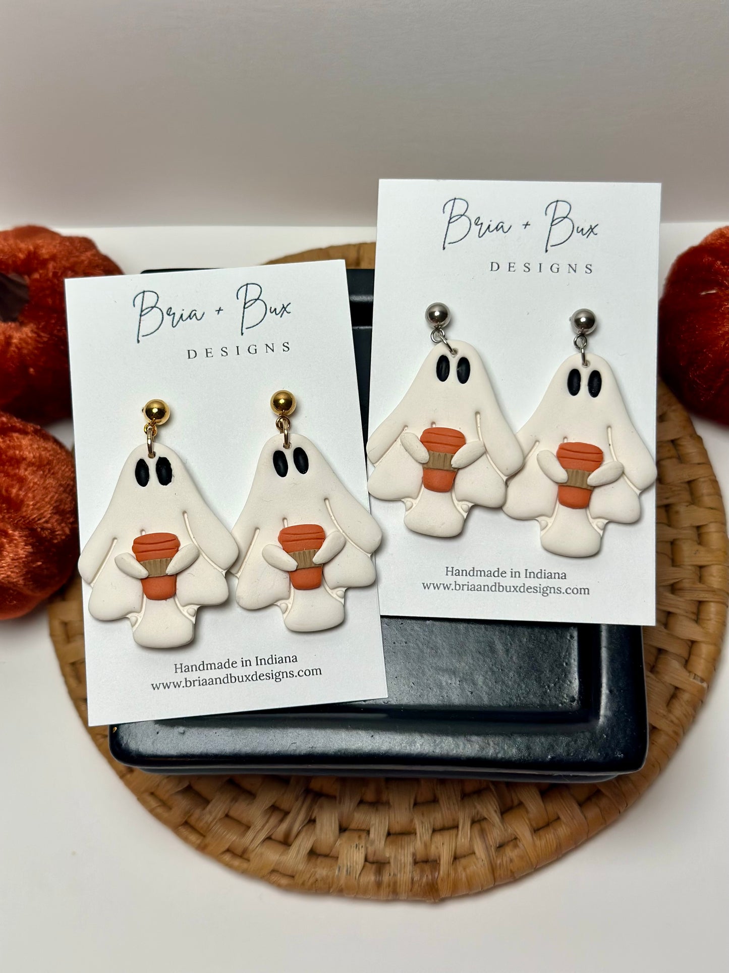 pumpkin spice latte ghosts