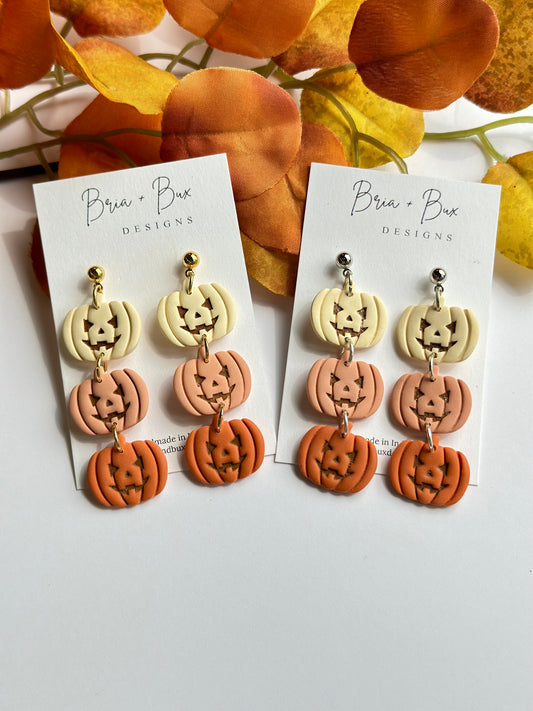 ombré jack-o-lanterns