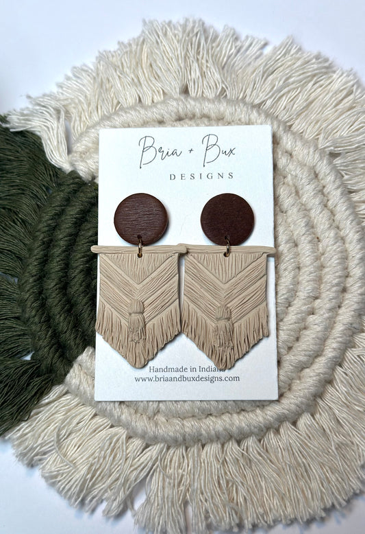 macrame dangles