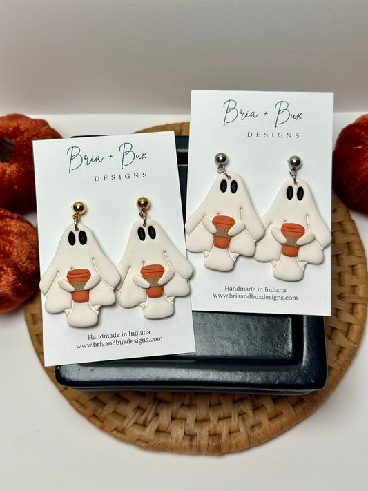 pumpkin spice latte ghosts