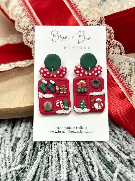 Christmas present bookshelves