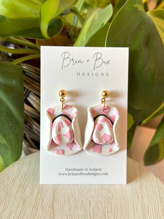pink cow print cowboy hats