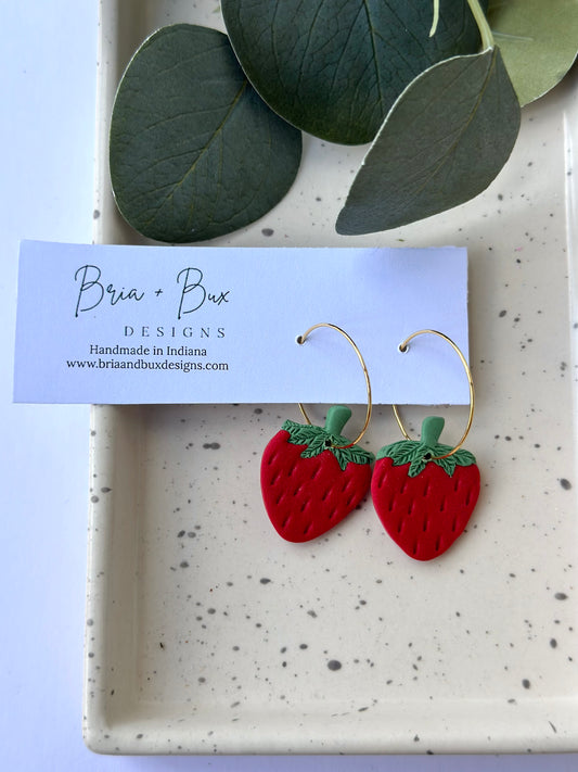Strawberry Hoops